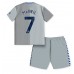 Everton Dwight McNeil #7 Barnkläder Tredje matchtröja till baby 2023-24 Kortärmad (+ Korta byxor) Billigt